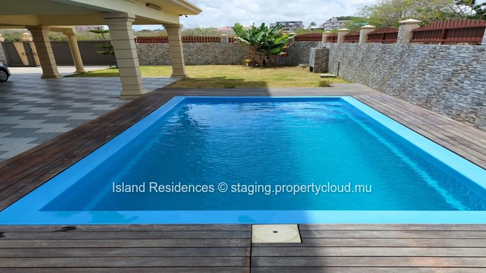 Trou aux Biches - Newly built apartment of 3 bedrooms with common pool and close to the beach and ammenities