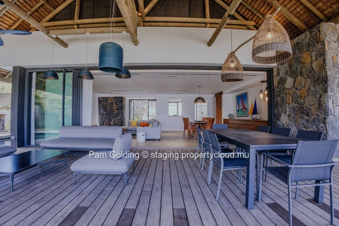 Luxurious 3-Bedroom Beachfront Villa with Private Pool in Les Salines Black River