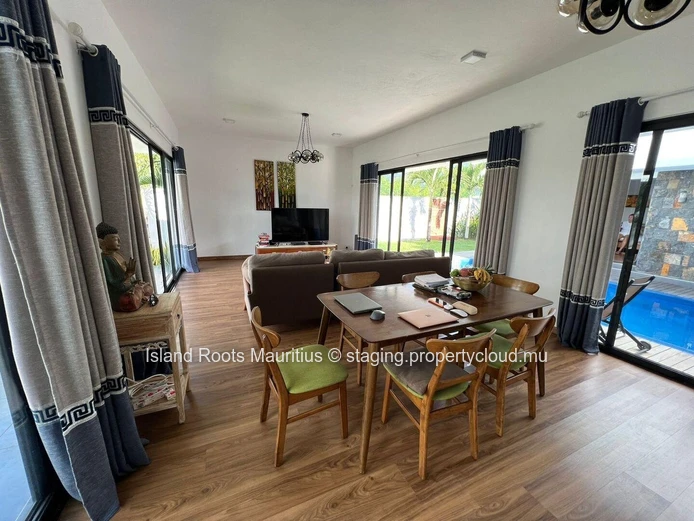 Charming single-storey villa for rent in Pereybere !