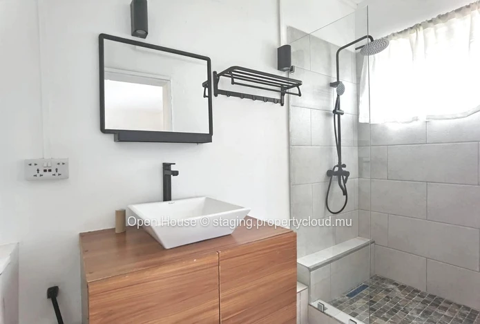 "Modern Furnished Apartment with Pool in Rivière Noire - Black River Area - Only Rs 70,000"
