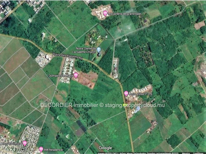 For sale agricultural land of 3.5 acre - Mont Mascal - Grand Bay