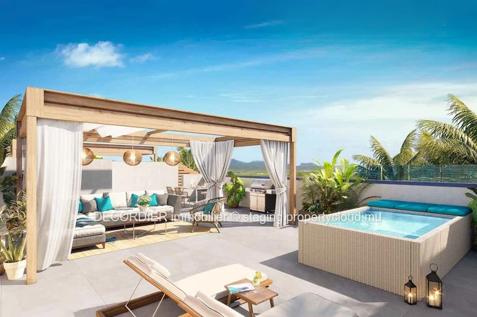 Elegance and Comfort in the Heart of Peyrébère – Penthouse with 2 Suites and Rooftop