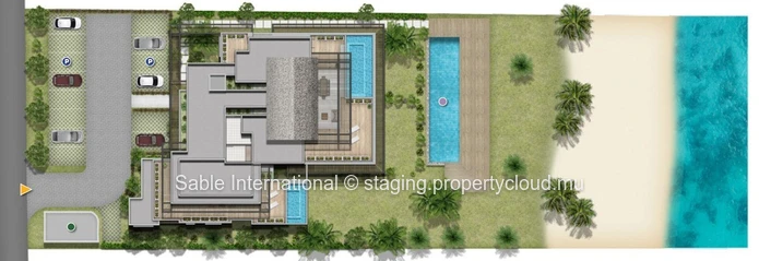 "Stunning 3 Bedroom Apartment with Sea View and Beach Access in Rivière Noire - Black River