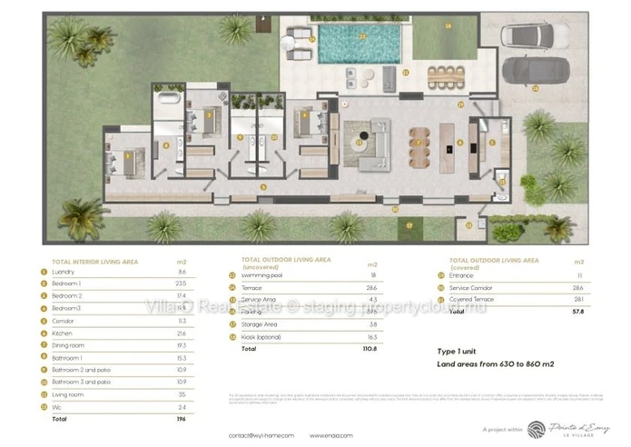 If you are looking for a secure accommodation in a peaceful location, invest in the ENAIA project, a bubble of sereni...