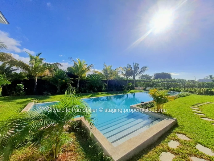 Stunning Furnished House with Private Pool for Rent at Mont Choisy
