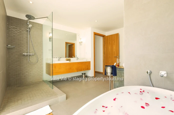 Grand Gaube - Belle penthouse avec piscine
