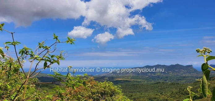 FOR SALE - This beautiful plot of land of 4 acres located in an enchanting setting in Plaine Champagne