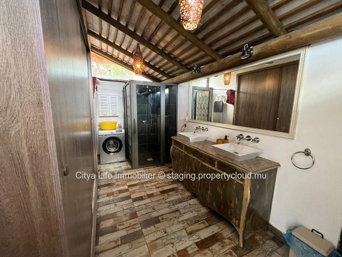 Studio avec jardin et piscine privée | Pointe aux Piments
