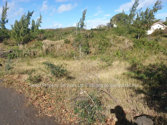 A Vendre, Terrain Pieds vue mer, St Michel, Grand Gaube