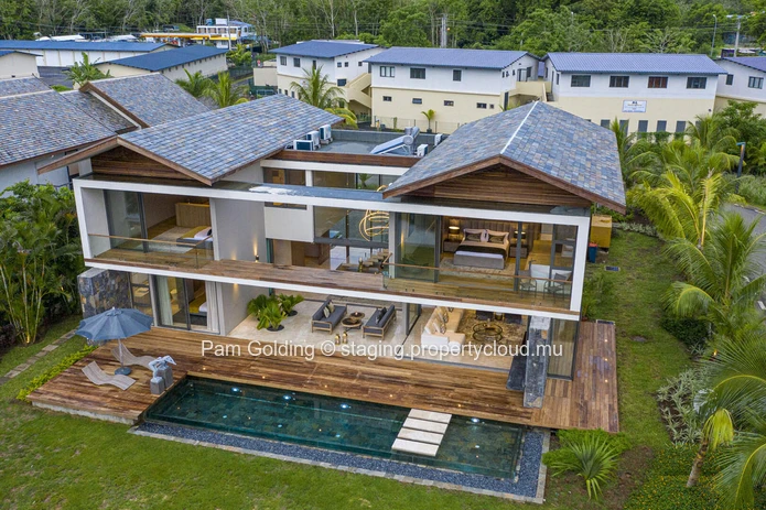 Villa One at La Balise Marina – Iconic Waterfront Residence with Private Mooring in Black River