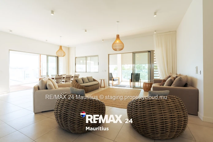 Modern Beachside Penthouse at Ocean Grand Gaube