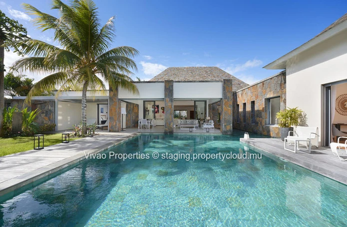 Exceptional villas for sale in Grand Baie - 414m2 - Heated swimming pool of 93m2 - Home automation - Fully furnished ...
