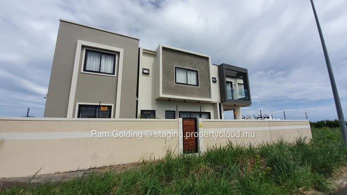 Brand new house with security.