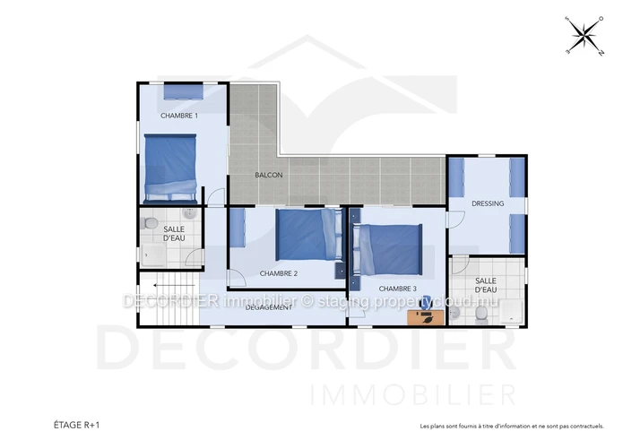 New house under construction, unfurnished.