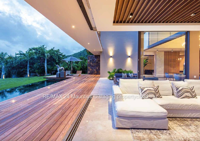 High-End Luxury Villa In Mauritius' Only Residential Marina