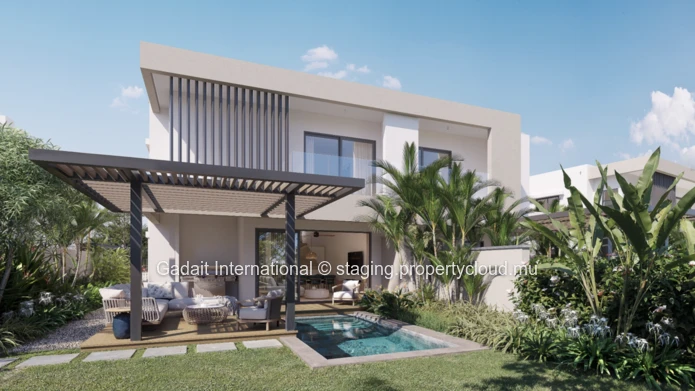 Townhouses modernes à Azuri – Un art de vivre côtier exclusif sur la côte nord-est de l'île Maurice
