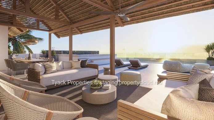 Luxury Penthouse for Sale in Tamarin – Beachfront Living with Private Pool