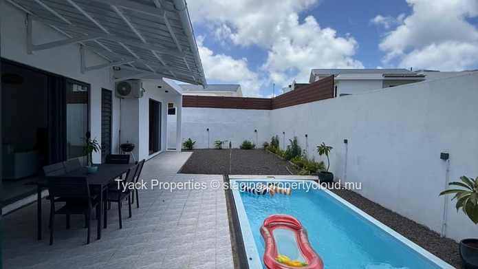 Fully Furnished 3-Bedroom Villa with Pool in a Private Gated Estate – Grand Baie Region