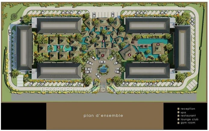 À vendre appartement RES – Grand Baie dans un cadre enchanteur en plein cœur de la nature.