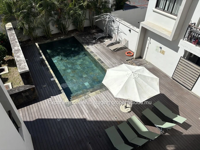 3-bedroom apartment with swimming pool, 5 minutes from the beach – Mont Choisy