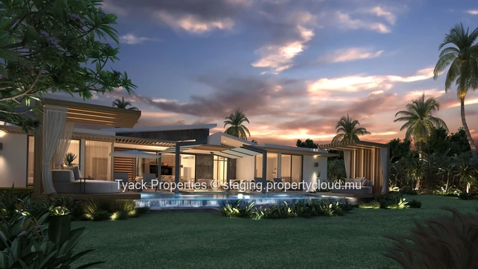 Villa de Luxe à Cap Malheureux – 3 Suites, Piscine à Débordement & Baie Privée