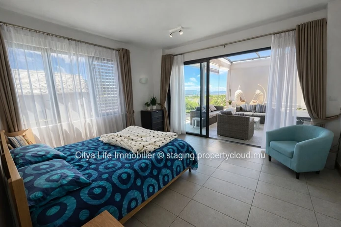 Sea View Penthouse for Rent – 4 Bedrooms – Azuri