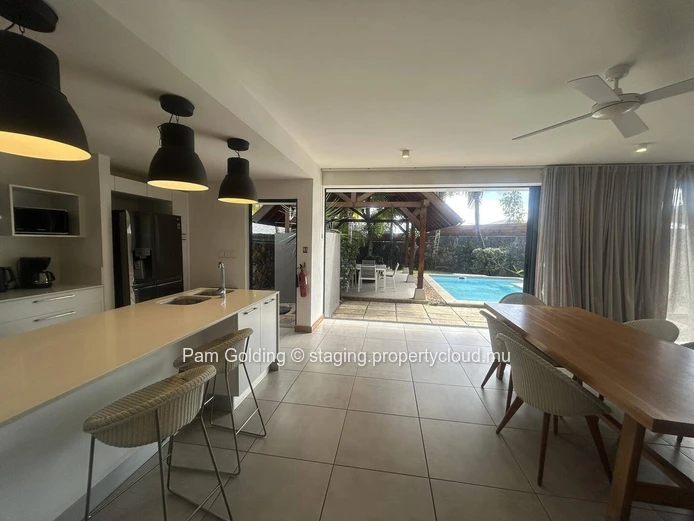 Elegant 3-Bedroom Garden Villa in Mauritius – Private Pool, Resort Services & Beach Proximity