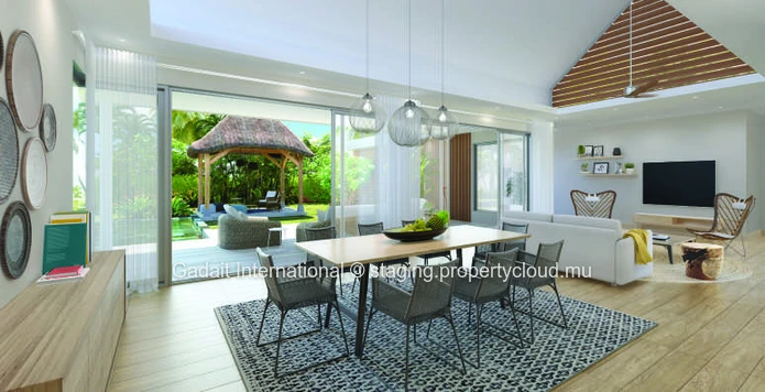 For sale, 3-bedroom villa with swimming pool at Pointe d'Esny Maurice