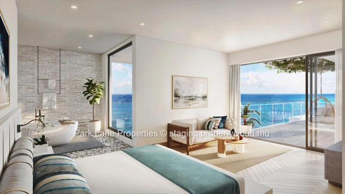 Exceptional Beachfront Penthouse at La Réserve Balaclava – Luxury, Space & Panoramic Ocean Views