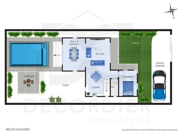 Maison de 3 Chambres