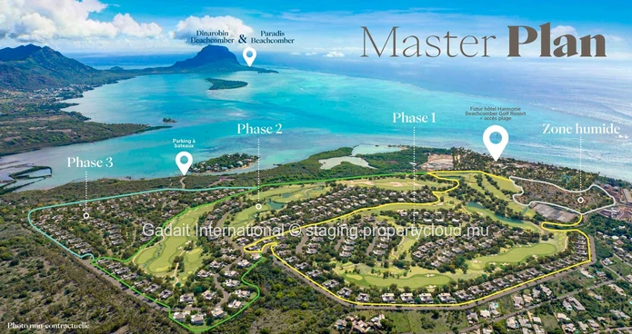 Villa S - Harmonie: 4-bedroom villa with golf access in West Mauritius