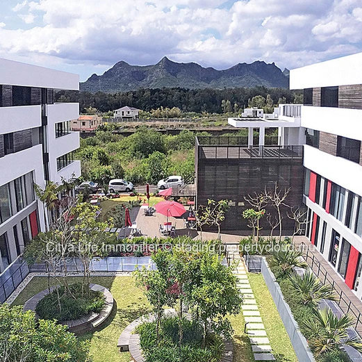 "Modern Offices for Rent in Ebène Area with Secure Parking and Generator - Only Rs 48,375/month!"