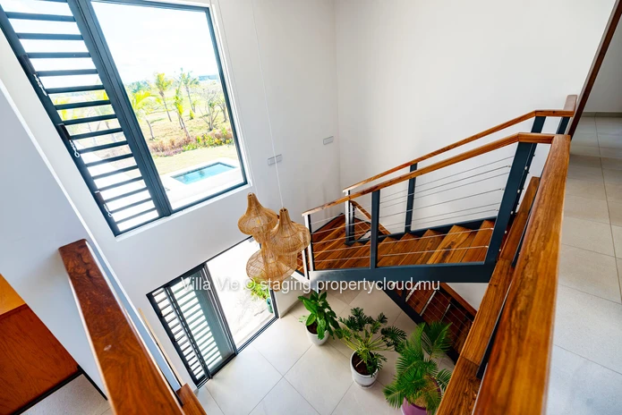Haute Rive - Villa moderne de 4 chambres avec vue sur le golf