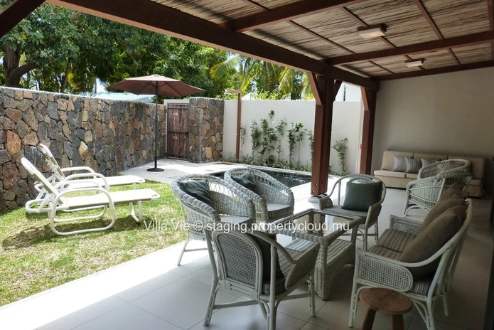Grand Baie - Villa moderne de 2 chambres avec piscine privée