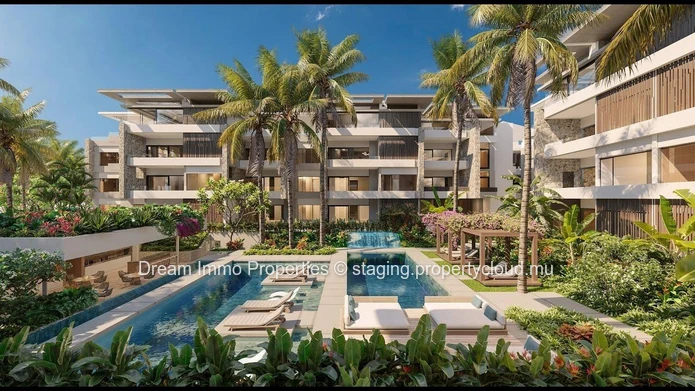 Beautiful 2 Bed Penthouse With Beach Access And Hotel Services In Trou Aux Biches – Mauritius