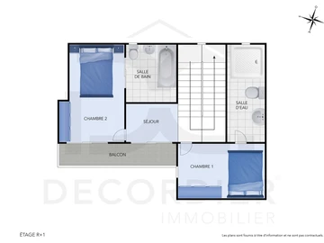Maison de 3 Chambres