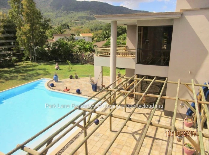 Luxury Mansion with Mountain View
