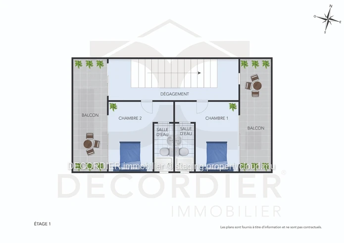 New and cozy duplex nestled 10 minutes walk from the beach