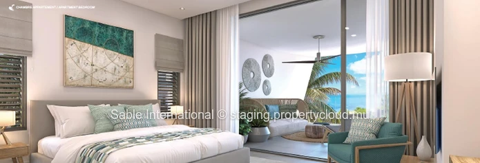 Luxury Beachfront Penthouse with Private Pool in Rivière Noire! Sea Views, Mountain Views, Fully Equipped 
