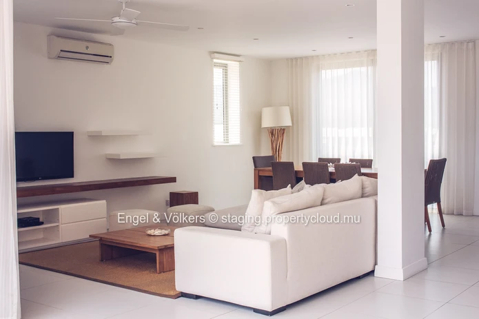 3-Bedroom Penthouse Living with Mountain Views