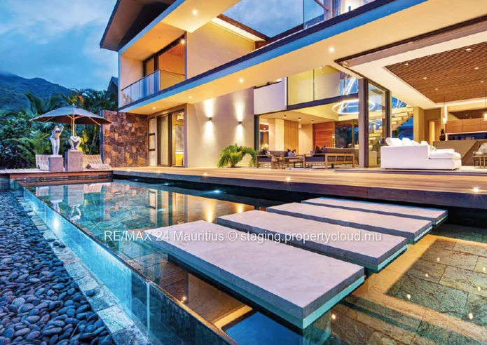 High-End Luxury Villa In Mauritius' Only Residential Marina