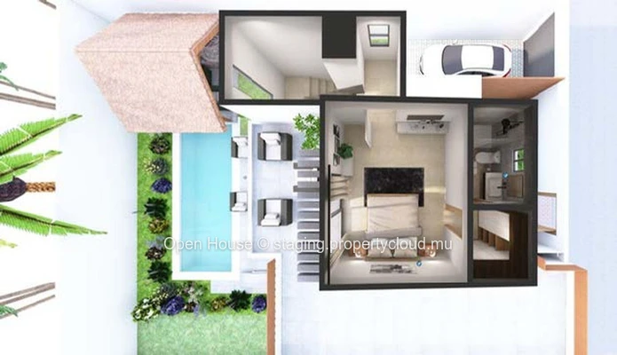 BOIS DE LA SALETTE - GRAND BAIE, 3 Bedrooms