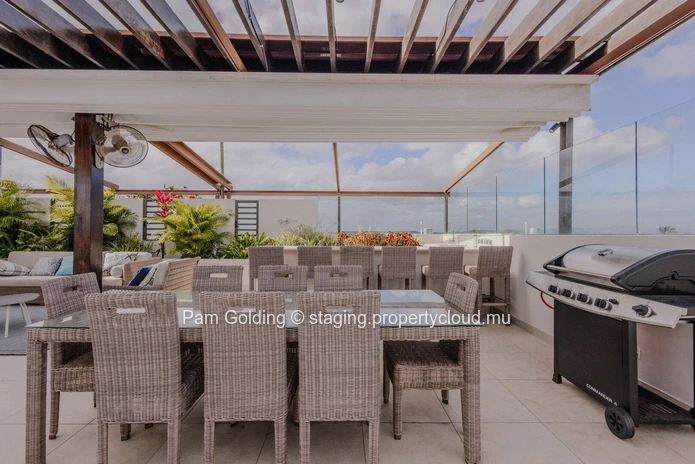 Luxurious 3-Bedroom Penthouse Opposite Pereybere Beach – Private Beach Access at AO Residences