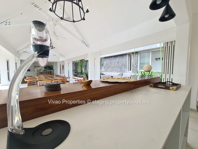 Luxury Villa West Coast - Rs 80M - Infinity Pool on Deck - 3+ Bedrooms - Reception Terrace - Secure Gated Community