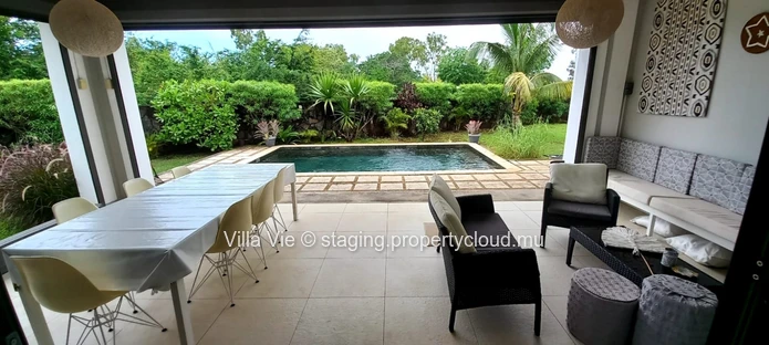 Bain Boeuf - Beautiful Villa with 3 bedrooms with a private pool 