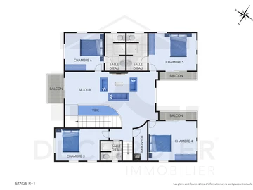 Maison de 6 Chambres