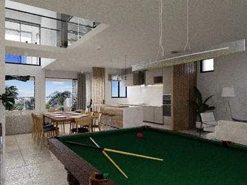 Appartement de 3 Chambres