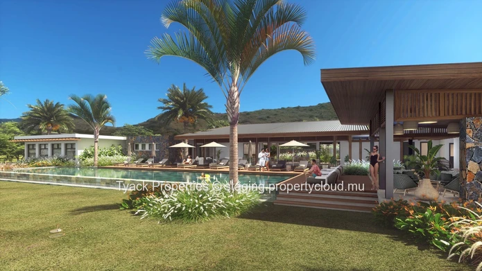 Villa de Luxe avec Piscine & Vue Montagne – Tamarin, Île Maurice