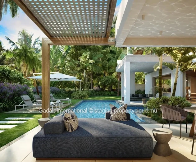 Prestigious villa with panoramic views and exclusive services for sale on the east coast of Mauritius