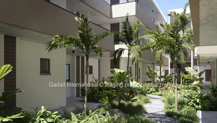 Appartement 1 chambre avec jardin privatif – Rez-de-chaussée – Azuri, île Maurice